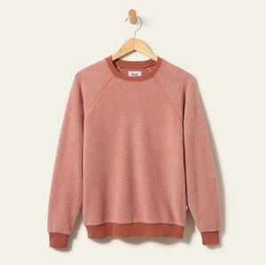 FEAT Clothing BlanketBlend Crewneck Sweatshirt In Cayenne Small